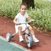  Tricycle 3 en 1 pour enfant  âgés de 2 à 5 ans, Vélo pliant  Vélo d’équilibre 